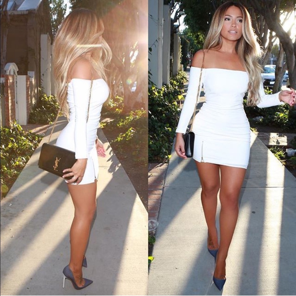Sexy Mini White Dress